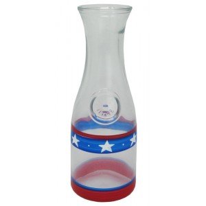 The Holiday Aisle Aria Stars and Stripes Carafe GHIL1486